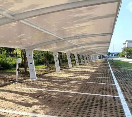 雨湖车棚安装制作